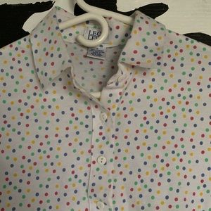 vintage button up blouse